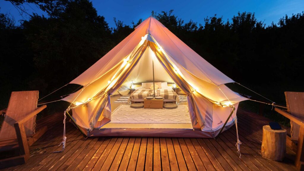 Glamping en pleine nature