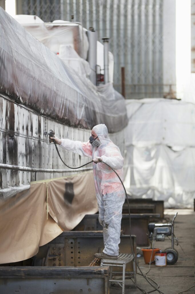 camion peinture industrie