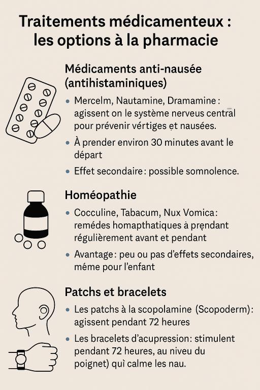 medicament contre mal mer